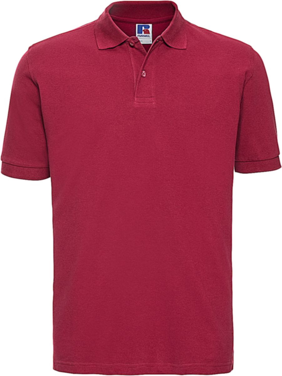 Ανδρική Μπλούζα Polo R-569M-0 Russell Classic Cotton Classic Red