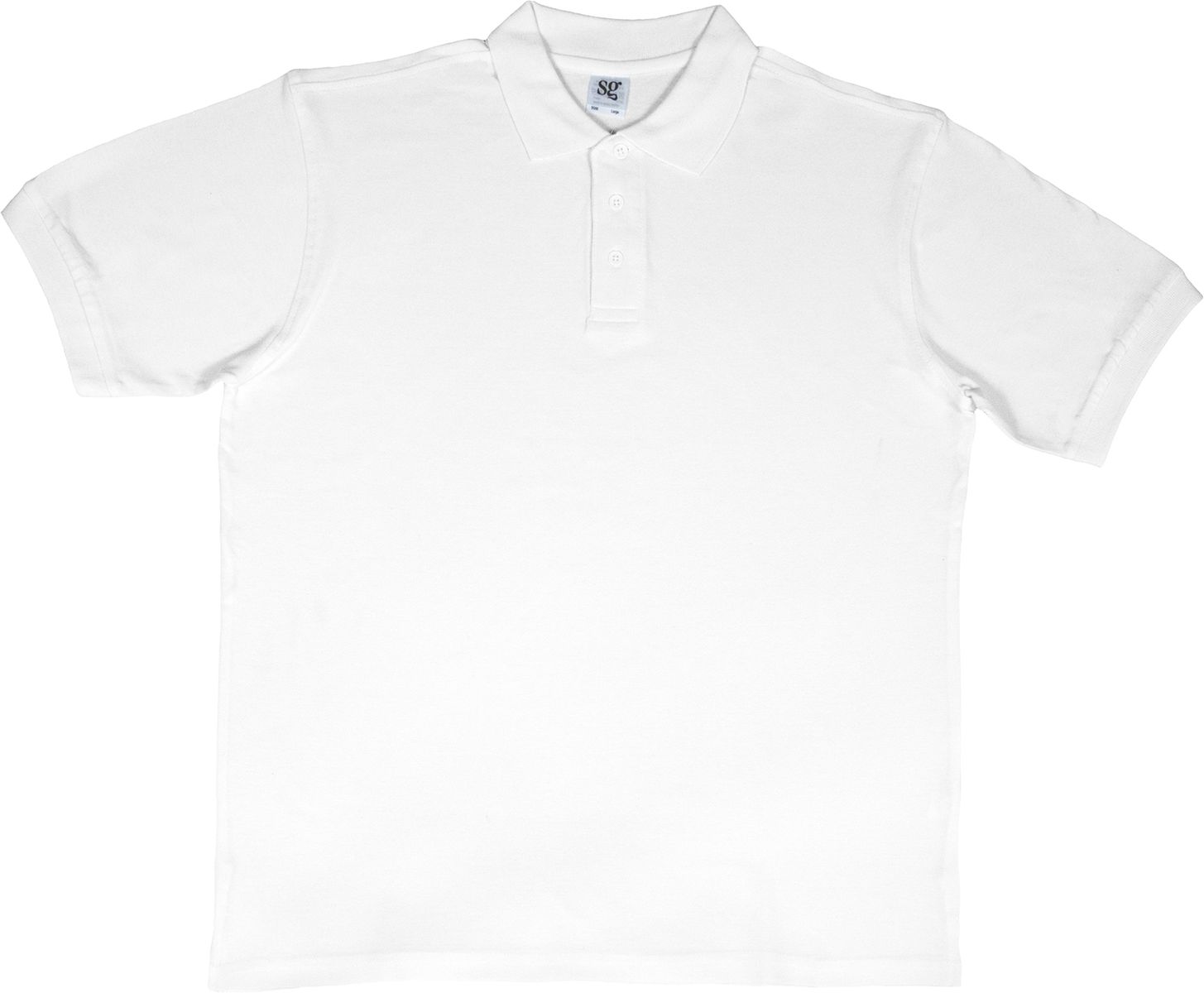 Ανδρική Μπλούζα Polo SG50 SG Cotton White