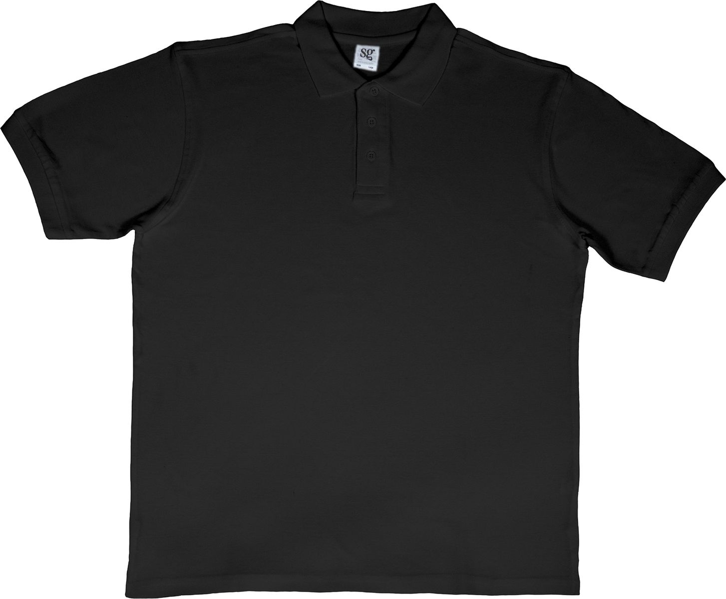 Ανδρική Μπλούζα Polo SG50 SG White Black