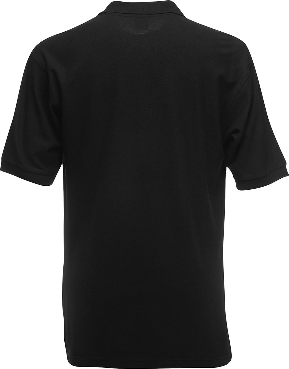 Ανδρική Μπλούζα Polo 63-218-0 Fruit Of The Loom Premium Black ανδρικά Μπλούζες Simple Wear