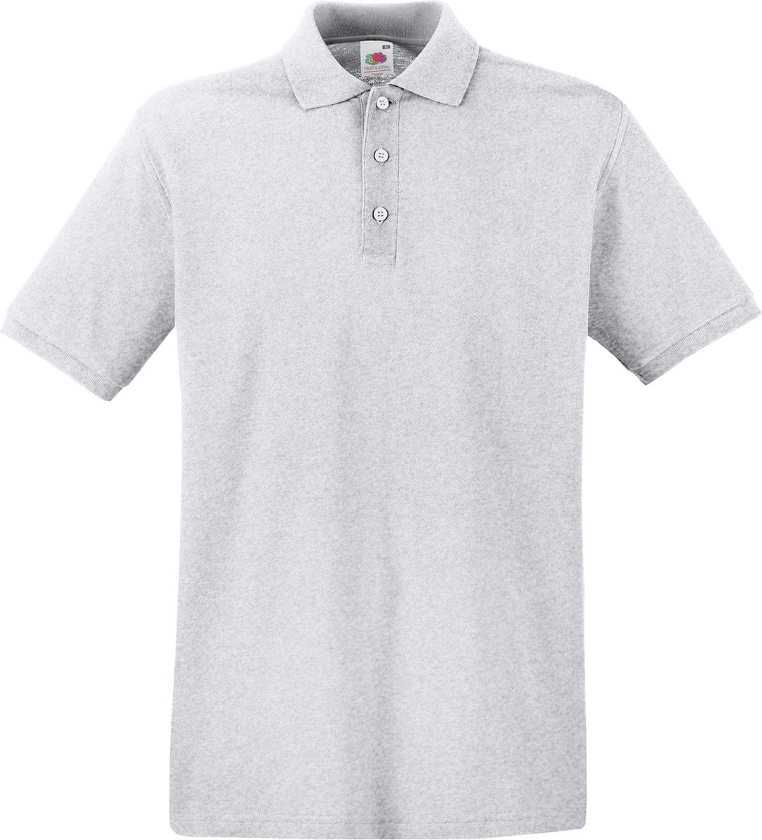 Ανδρική Μπλούζα Polo 63-218-0 Fruit of the Loom Premium Heather Grey