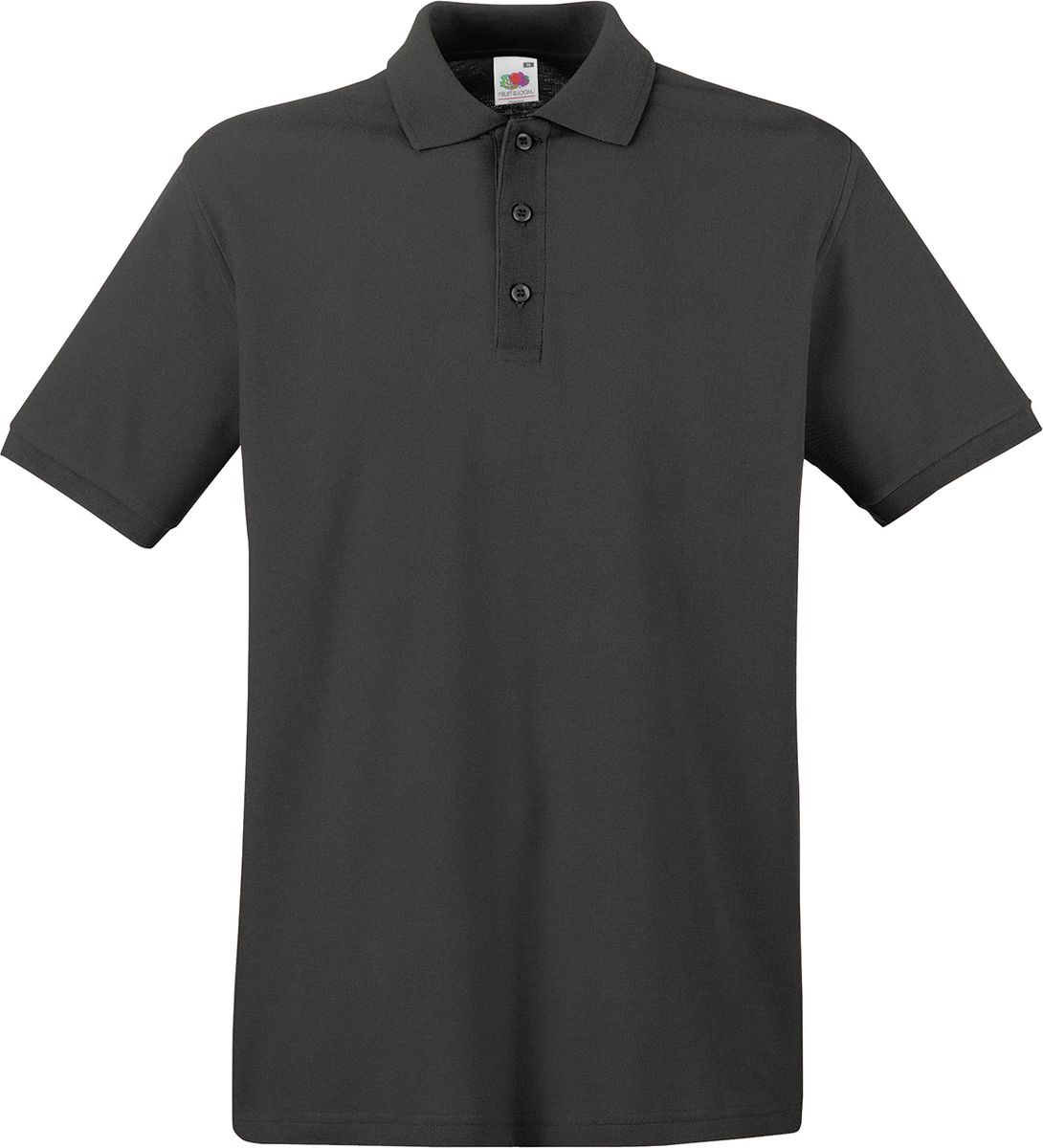 Ανδρική Μπλούζα Polo 63-218-0 Fruit of the Loom Premium Light Graphite
