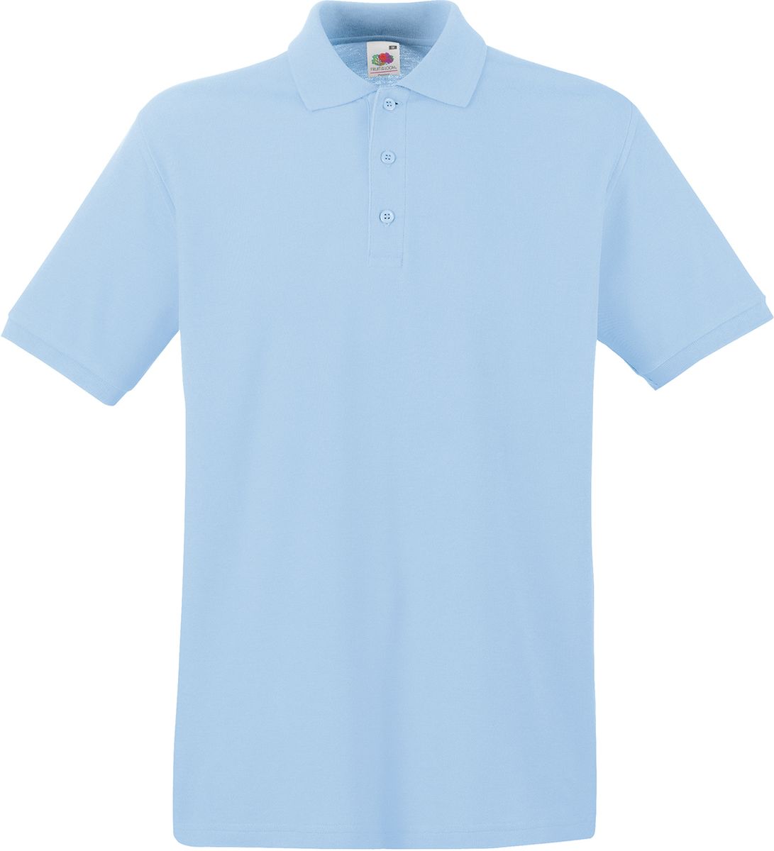 Ανδρική Μπλούζα Polo 63-218-0 Fruit of the Loom Premium Sky Blue