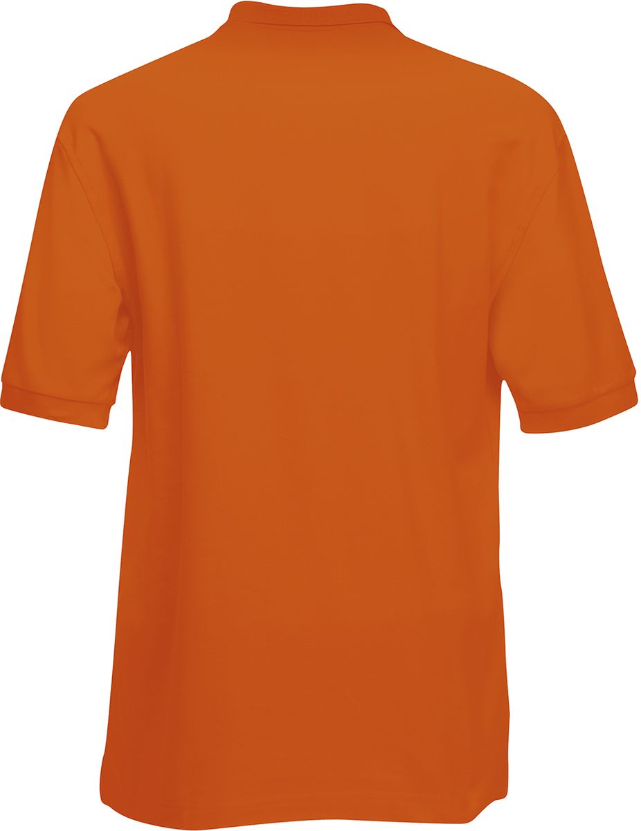Ανδρική Μπλούζα Polo 63-218-0 Fruit Of The Loom Premium Orange ανδρικά Μπλούζες Simple Wear