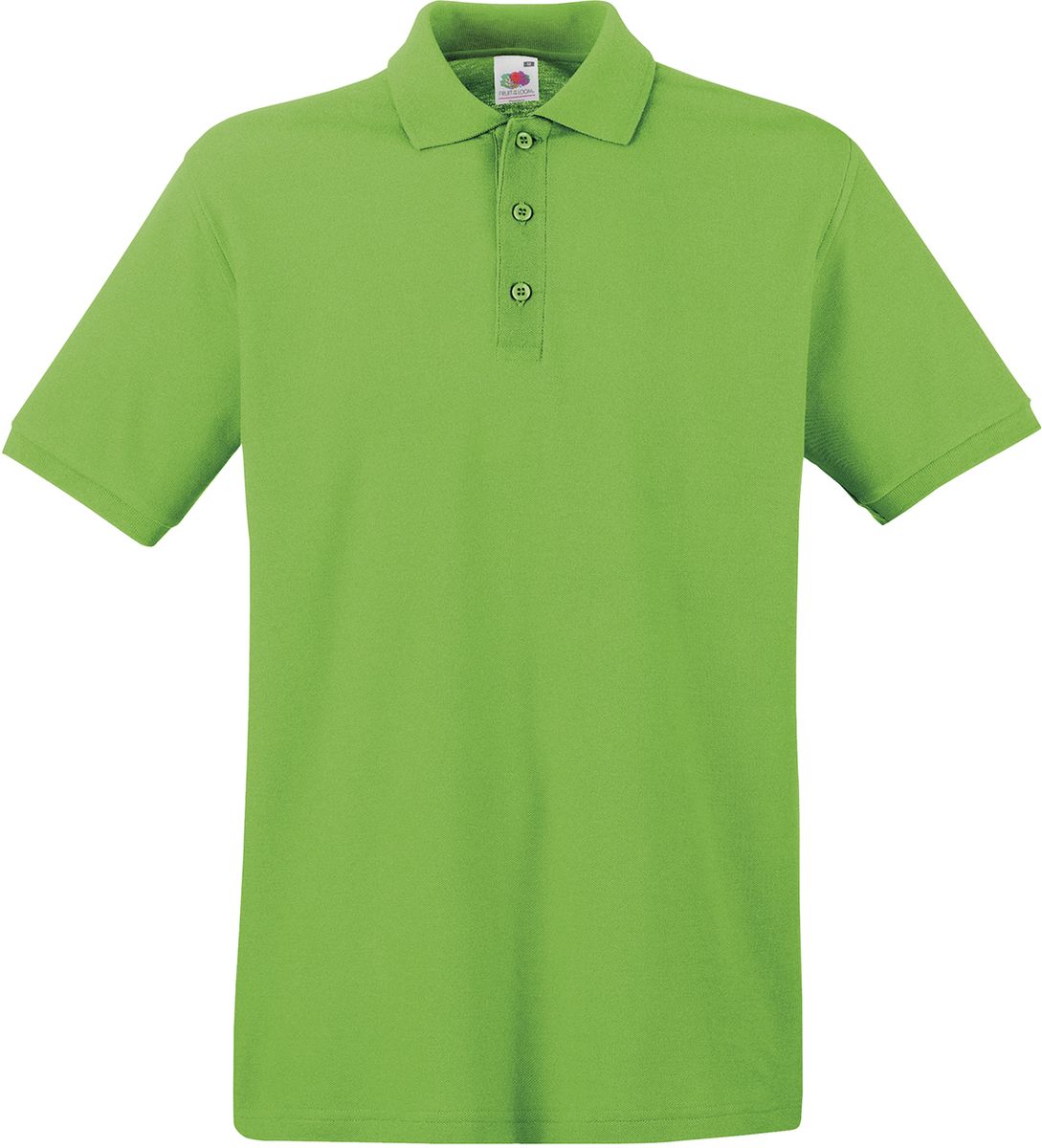 Ανδρική Μπλούζα Polo 63-218-0 Fruit of the Loom Premium Lime Green
