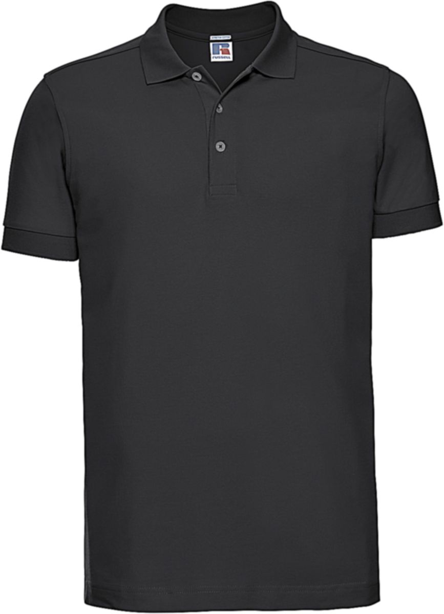 Ανδρική Μπλούζα Polo R-566M-0 Russell Fitted Stretch Slim Fit Black