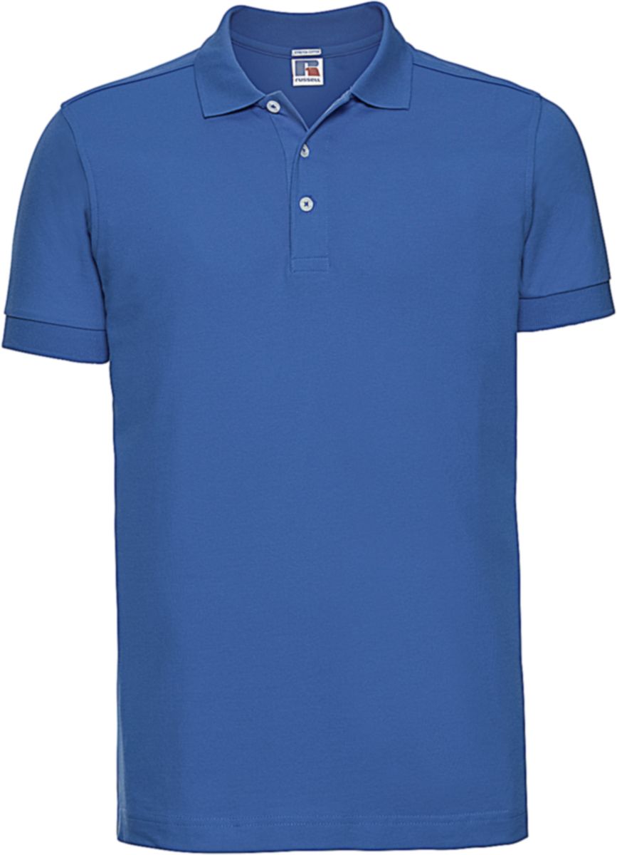 Ανδρική Μπλούζα Polo R-566M-0 Russell Fitted Stretch Slim Fit Azure