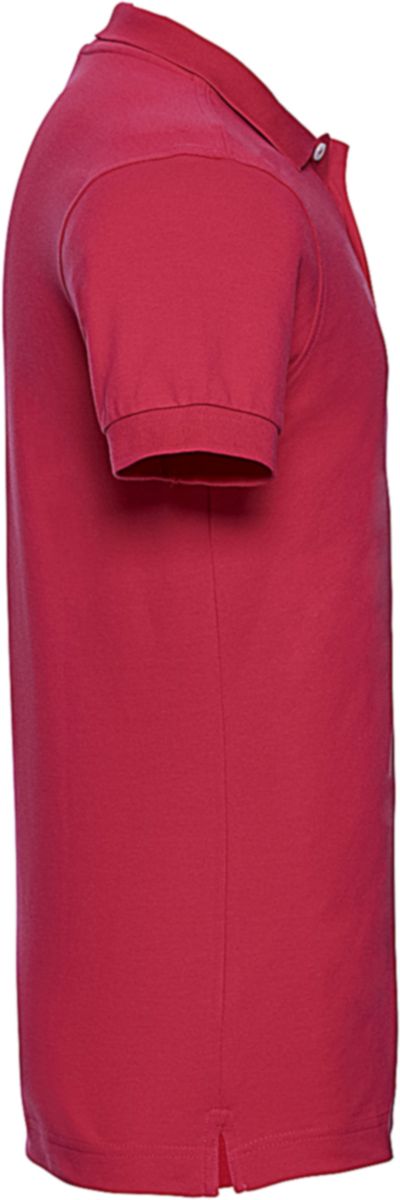 Ανδρική Μπλούζα Polo R-566M-0 Russell Fitted Stretch Slim Fit Classic Red ανδρικά Μπλούζες Simple Wear