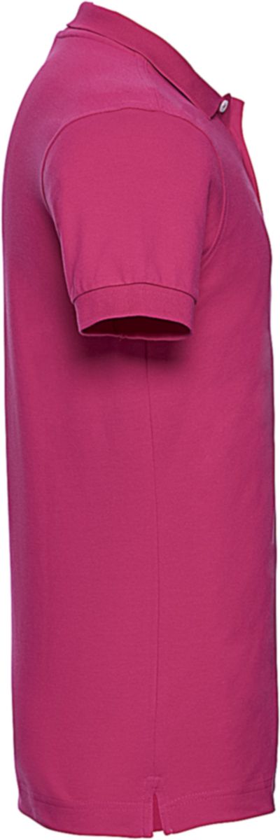 Ανδρική Μπλούζα Polo R-566M-0 Russell Fitted Stretch Slim Fit Fuchsia ανδρικά Μπλούζες Simple Wear