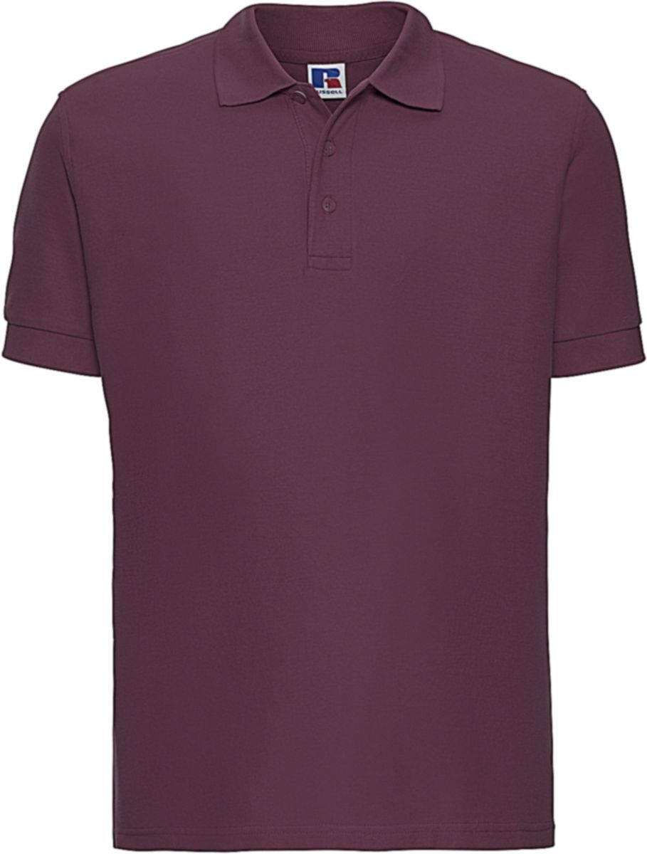 Ανδρική Μπλούζα Polo R-577M-0 Russell Ultimate Cotton Burgundy