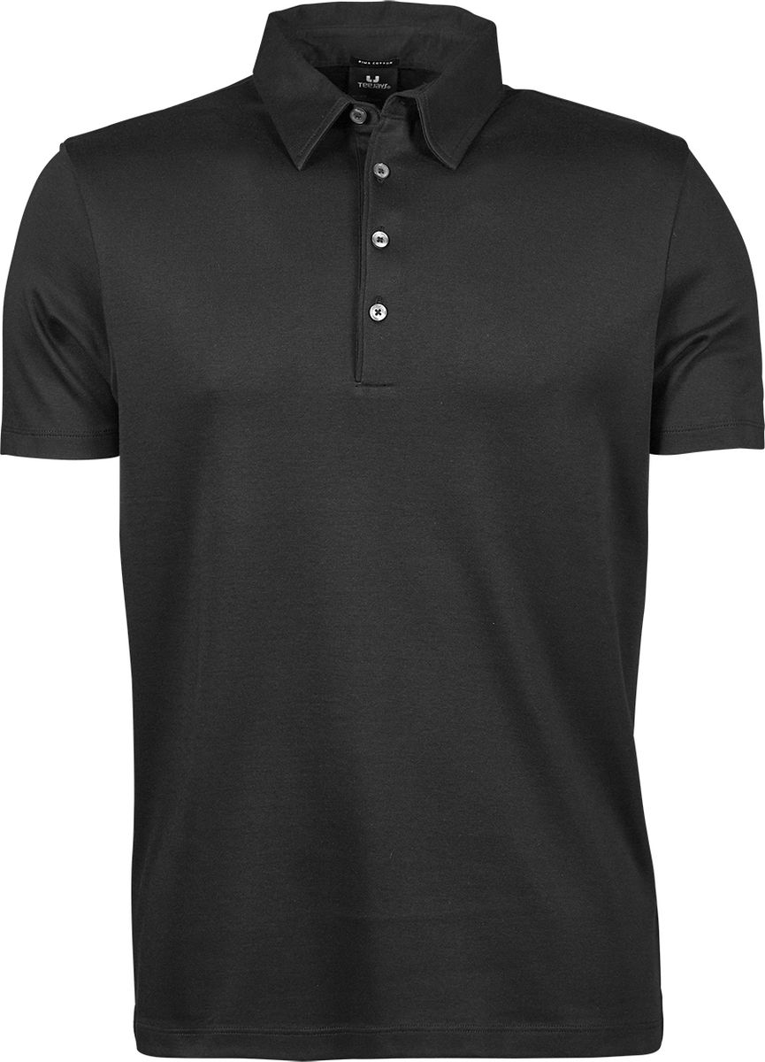 Ανδρικό Polo 1440 Tee Jays Pima Cotton 220gsm Black