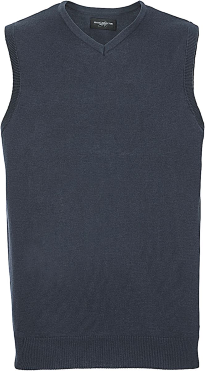 Πλεκτή Καζάκα R-716M-0 Russell V-Neck French Navy