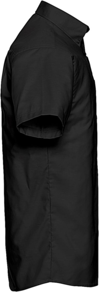 Κοντομάνικο Πουκάμισο R-933M Russell Oxford White Black ανδρικά Πουκάμισα Simple Wear