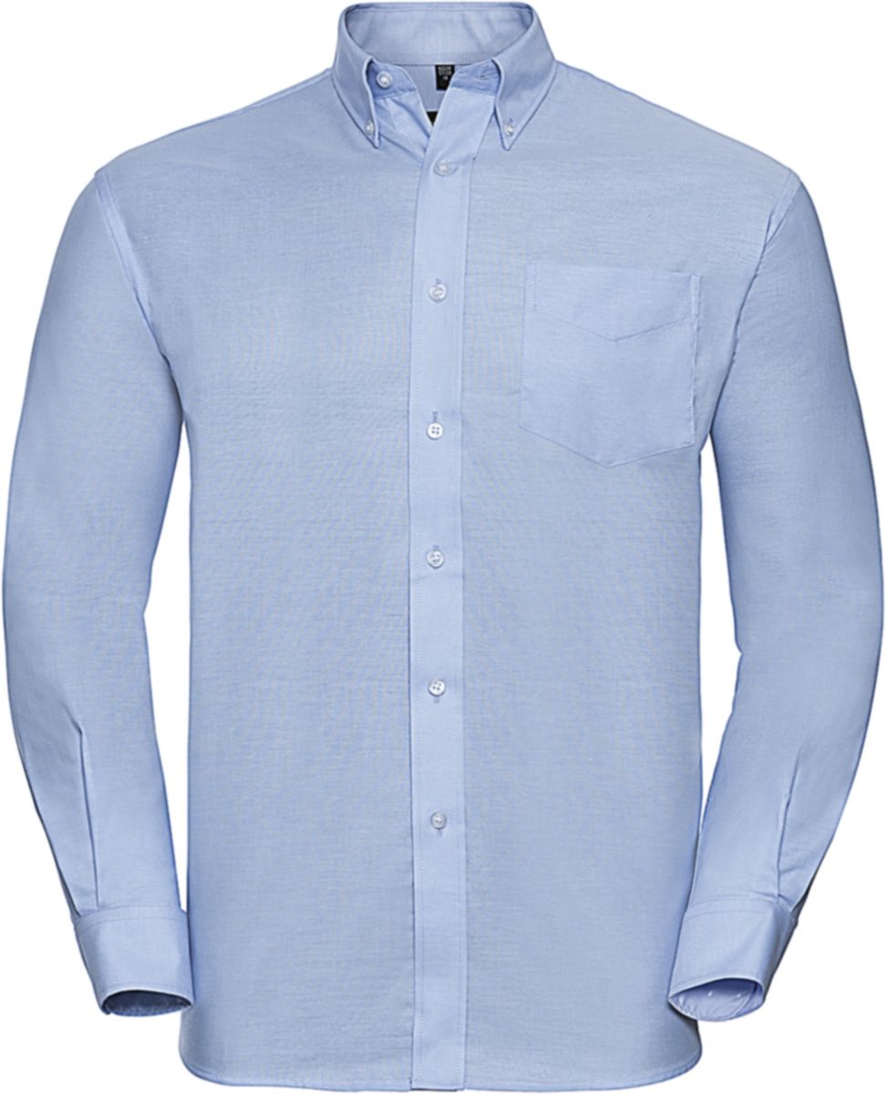 Πουκάμισο Μακρυμάνικο R-932M-0 Russell Oxford Classic Fit Oxford Blue