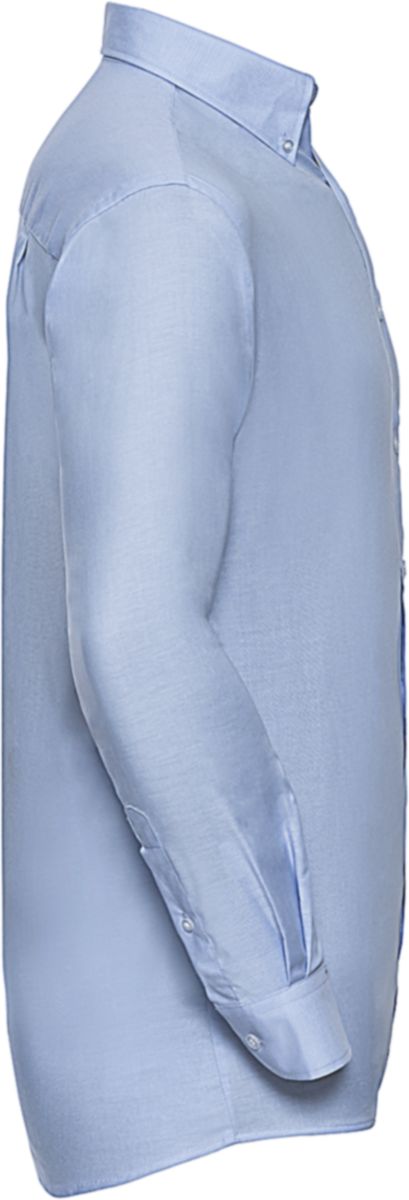 Πουκάμισο Μακρυμάνικο R-932M-0 Russell Oxford Classic Fit Blue ανδρικά Πουκάμισα Simple Wear