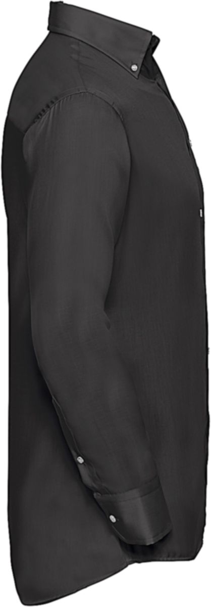 Ανδρικό Πουκάμισο Μακρυμάνικο Non-Iron R-956M-0 Russell Black ανδρικά Πουκάμισα Simple Wear