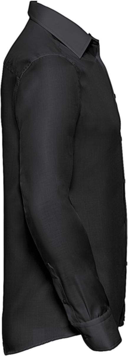 Ανδρικό Μακρυμάνικο Πουκάμισο Non-Iron R-958M-0 Russell Black ανδρικά Πουκάμισα Simple Wear