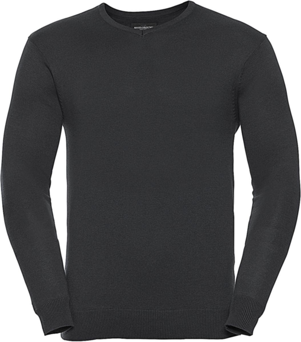 Πουλόβερ V-Neck R-710M-0 Russell Black