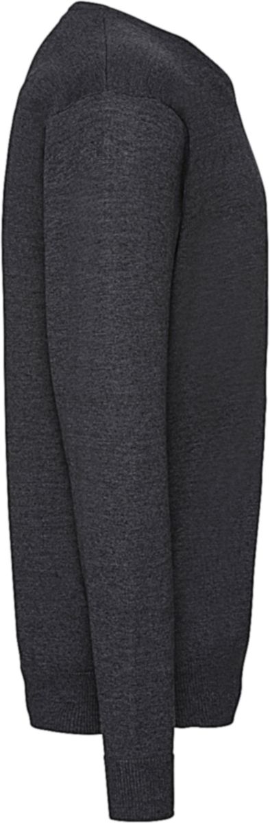 Πουλόβερ V-Neck R-710M-0 Russell Charcoal Marl ανδρικά Simple Wear