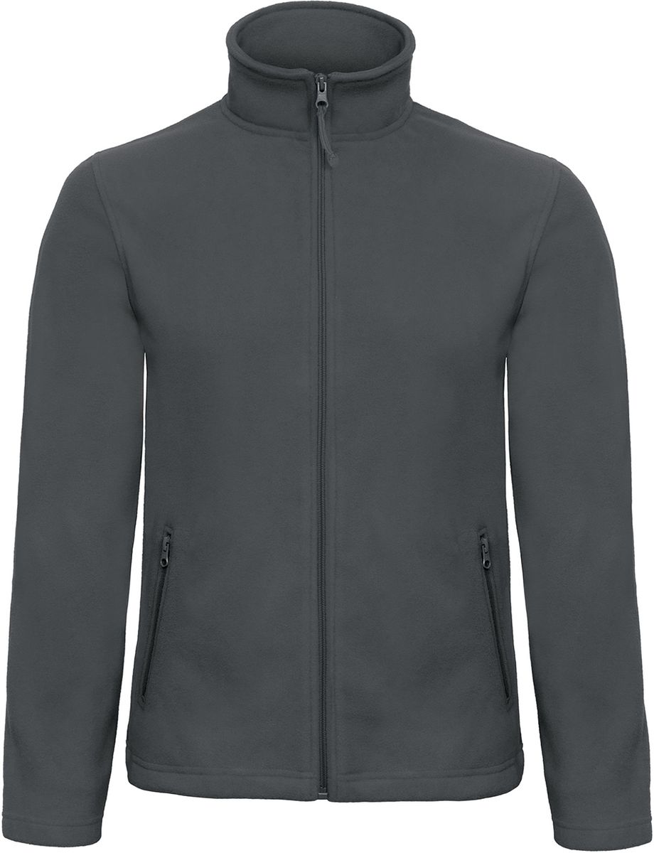 Ζακέτα Micro Fleece ID.501 B & C Full Zip Dark Grey