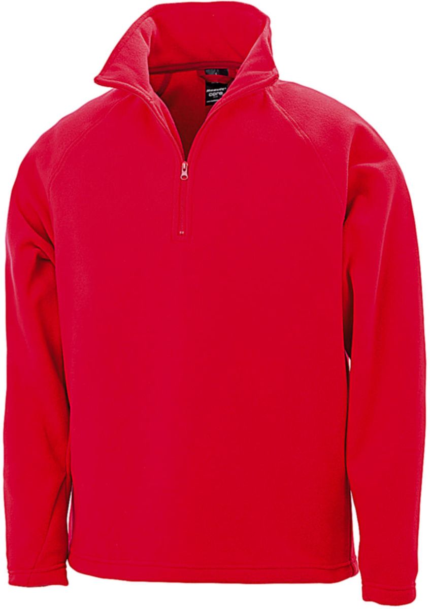Micro Fleece Μπλούζα Mid Layer R112X Result Red ανδρικά Μπουφάν Simple Wear