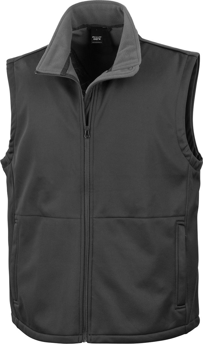Αμάνικο Μπουφάν Softshell R214X Result Bodywarmer Black