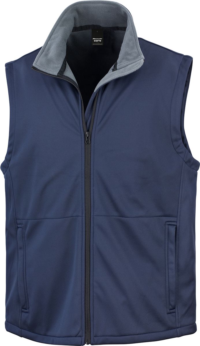 Αμάνικο Μπουφάν Softshell R214X Result Bodywarmer Navy