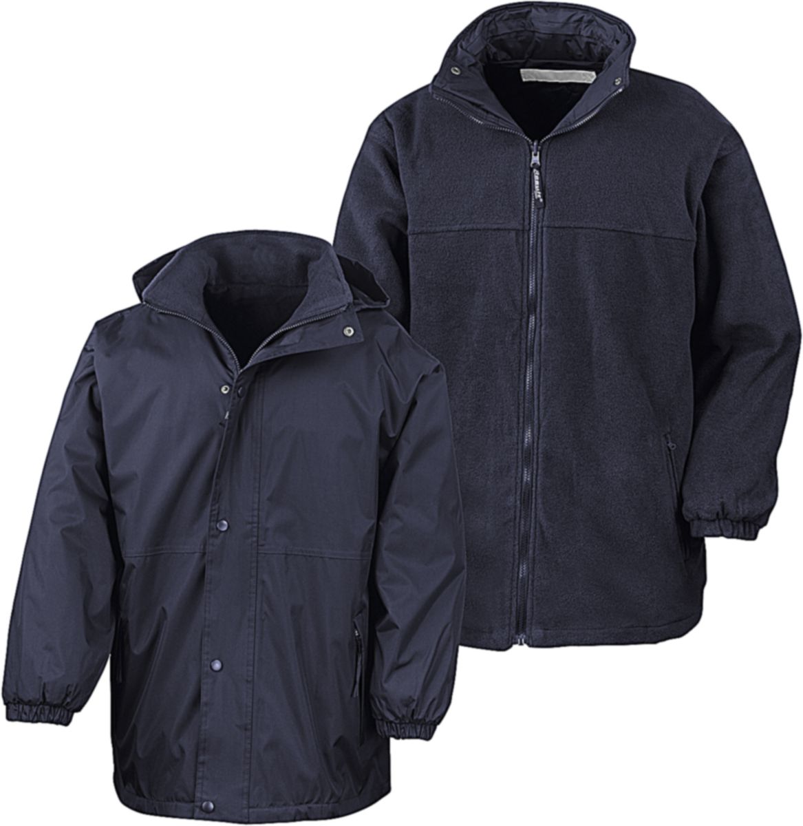 Μπουφάν Διπλής Όψης Reversible R160X Result Outbound Navy ανδρικά Simple Wear