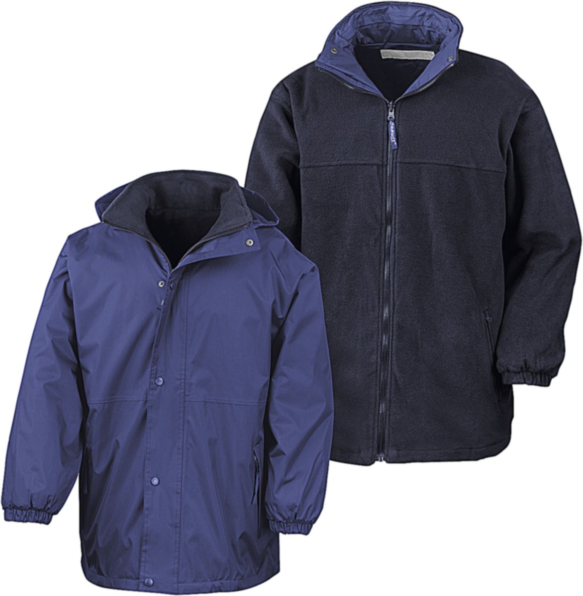 Μπουφάν Διπλής Όψης Reversible R160X Result Outbound Royal Navy ανδρικά Simple Wear