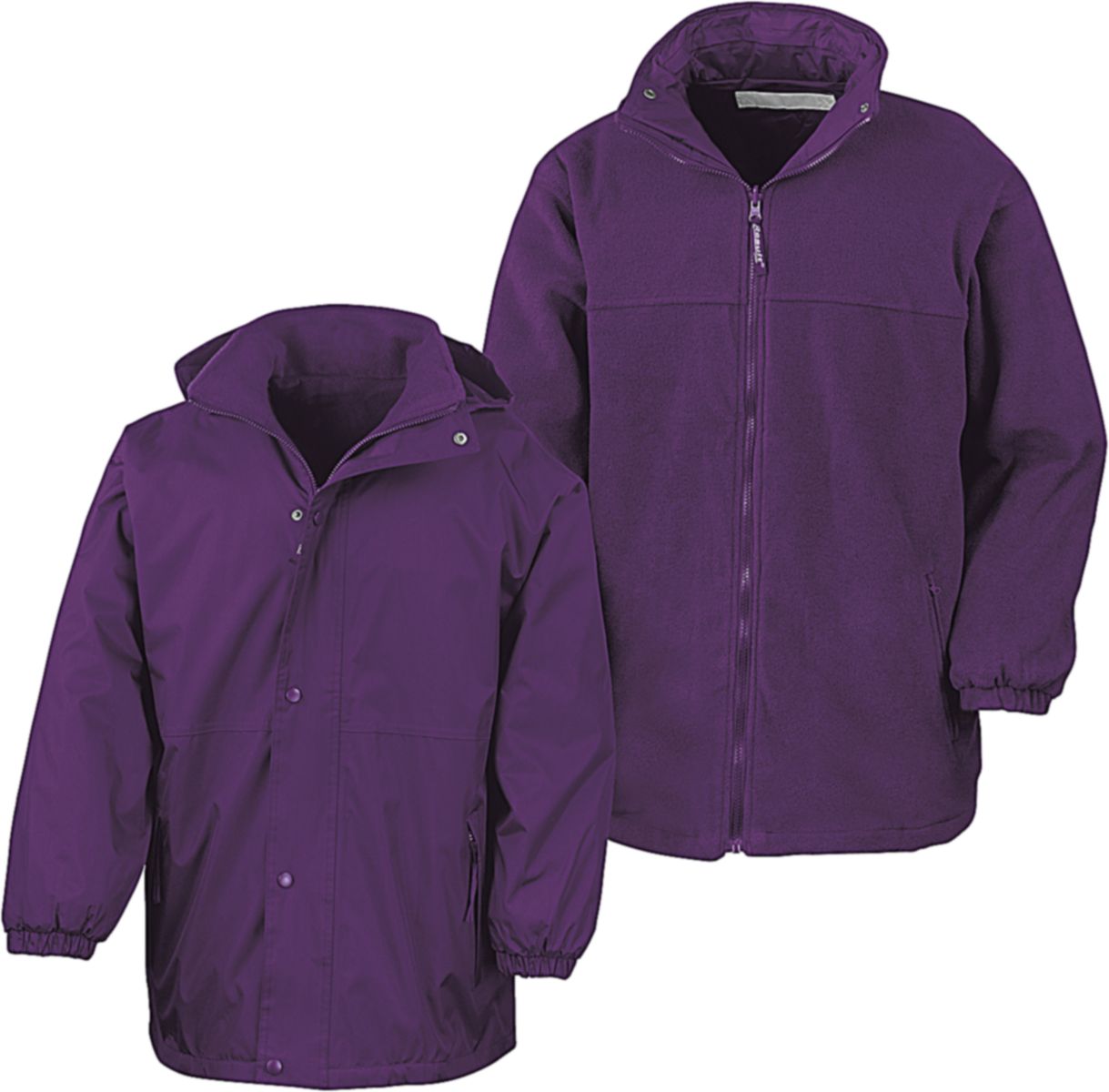 Μπουφάν Διπλής Όψης Reversible R160X Result Outbound Purple ανδρικά Simple Wear