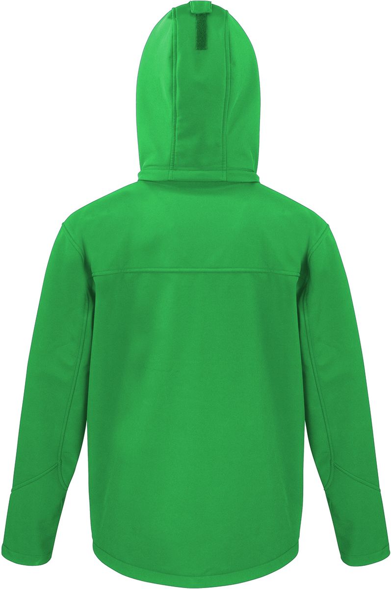 Μπουφάν Softshell με Κουκούλα R230M Result Tx Performance Vivid Green Black ανδρικά Simple Wear