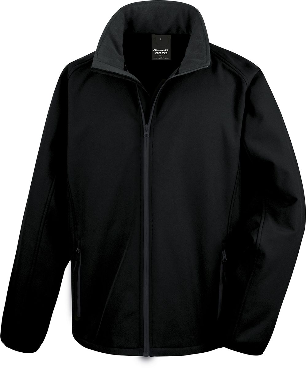 Ανδρικό Μπουφάν Softshell R231M Result Core Black/Black