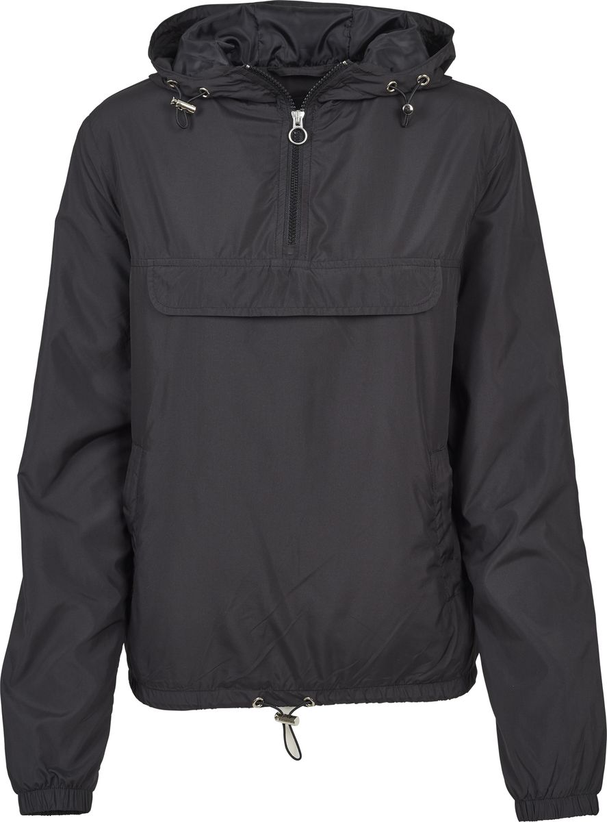Girls Basic Pullover Jacket light Urban Classics UCK2013 Black