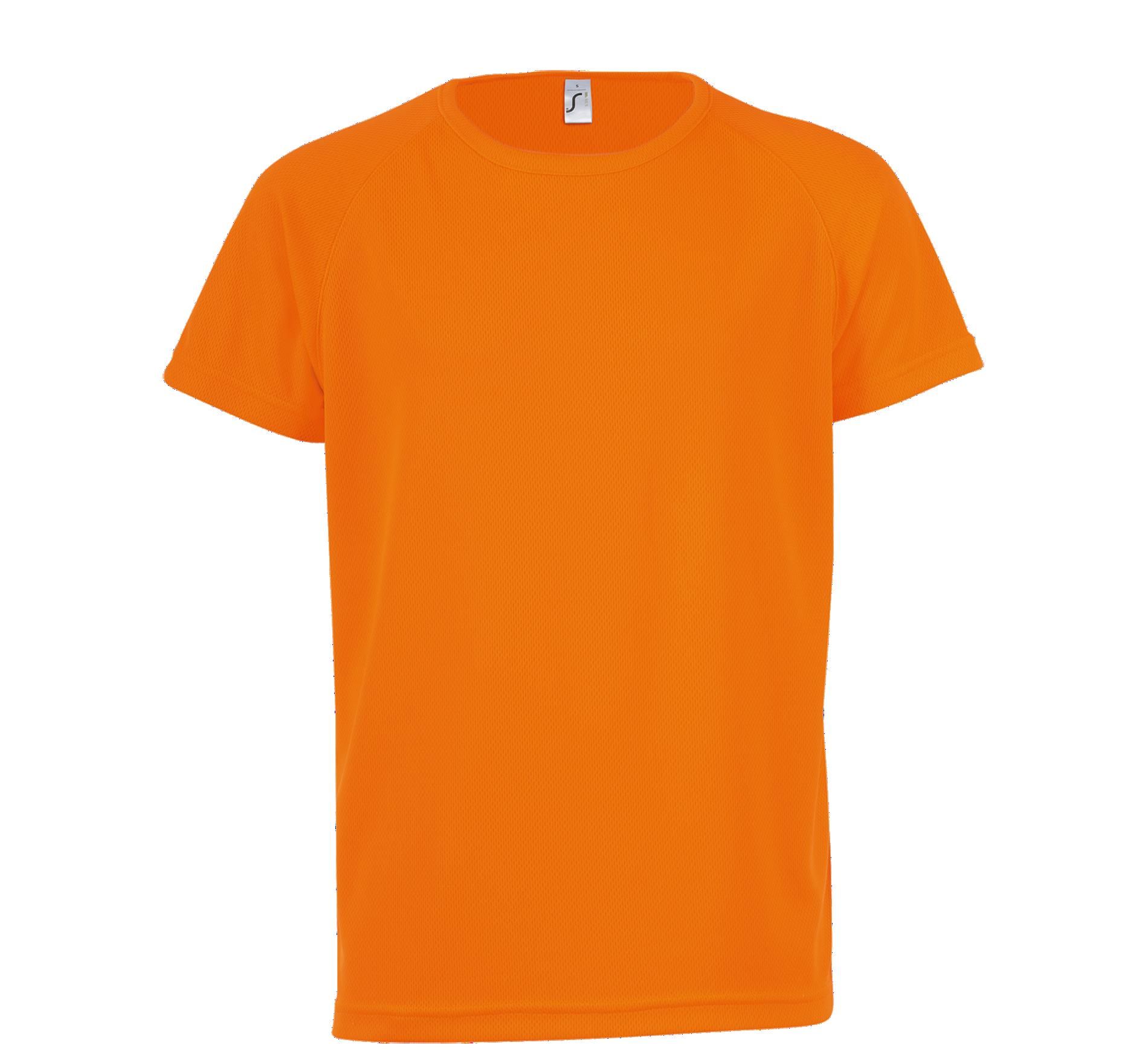 Παιδικό T-Shirt Sporty Kids 01166 SOL'S Neon Πορτοκαλί