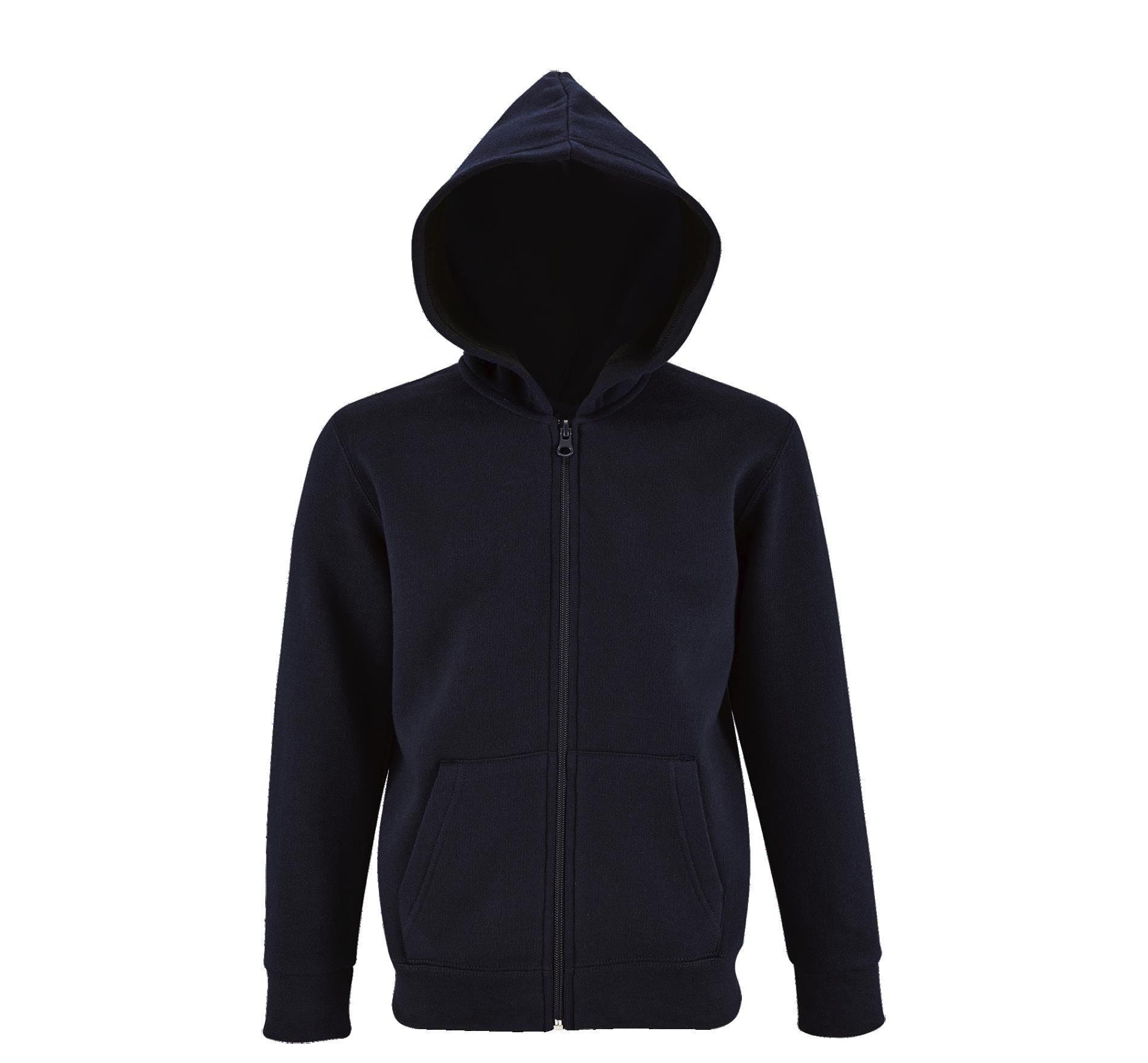 Παιδική ζακέτα φούτερ με κουκούλα Stone Kids SOLS 02092 French Navy
