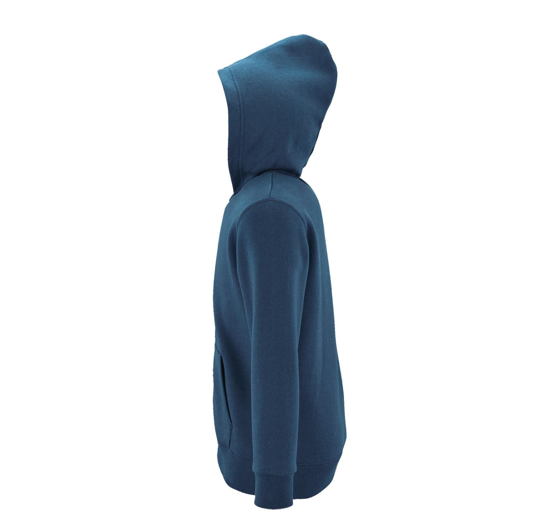 Παιδική Ζακέτα Φούτερ με Κουκούλα Stone Kids Sols 02092 Slate Blue παιδικά Simple Wear