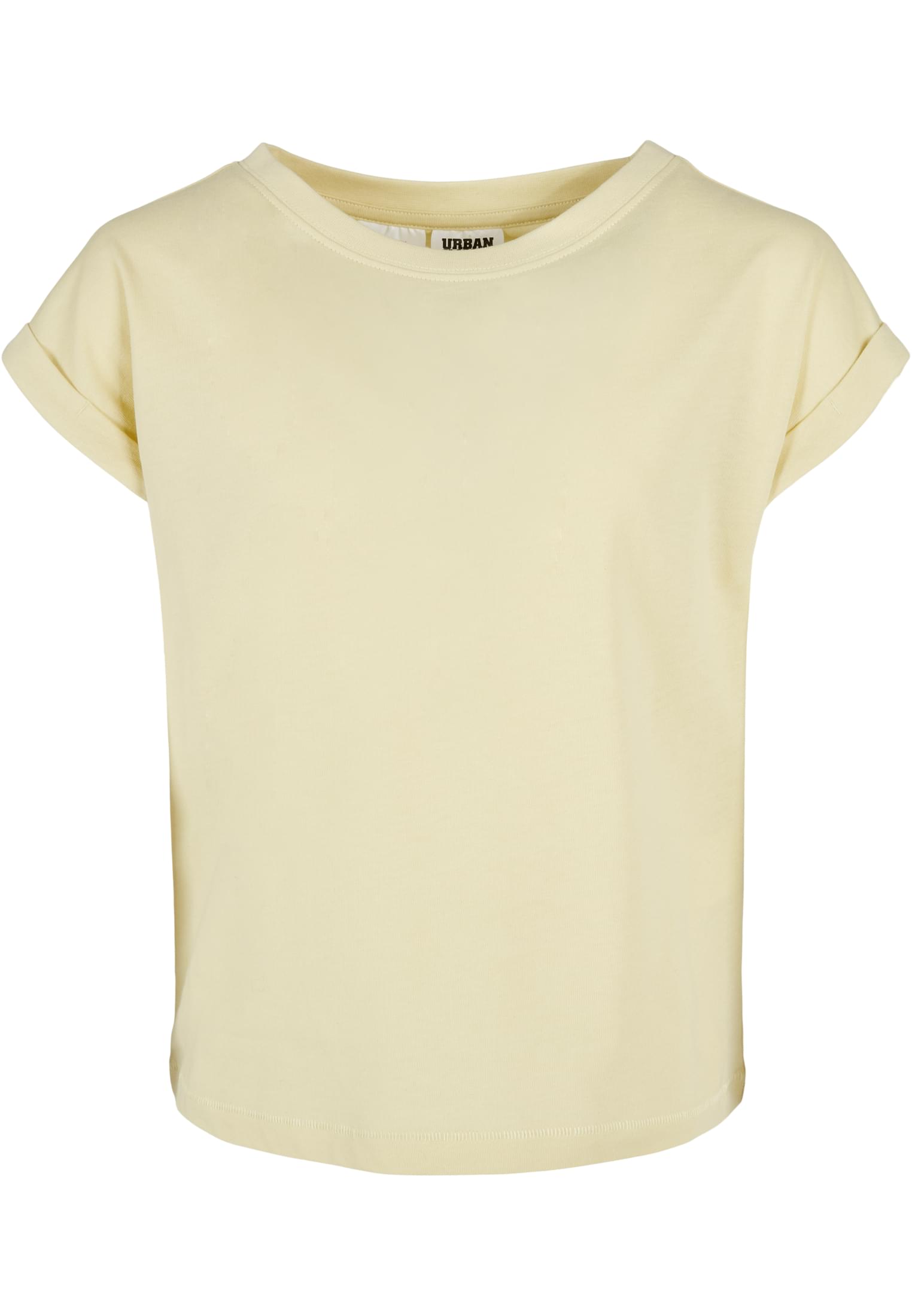Παιδικό T-Shirt Organic Extended Shoulder UCK2983 Urban Classics Kids Soft Yellow