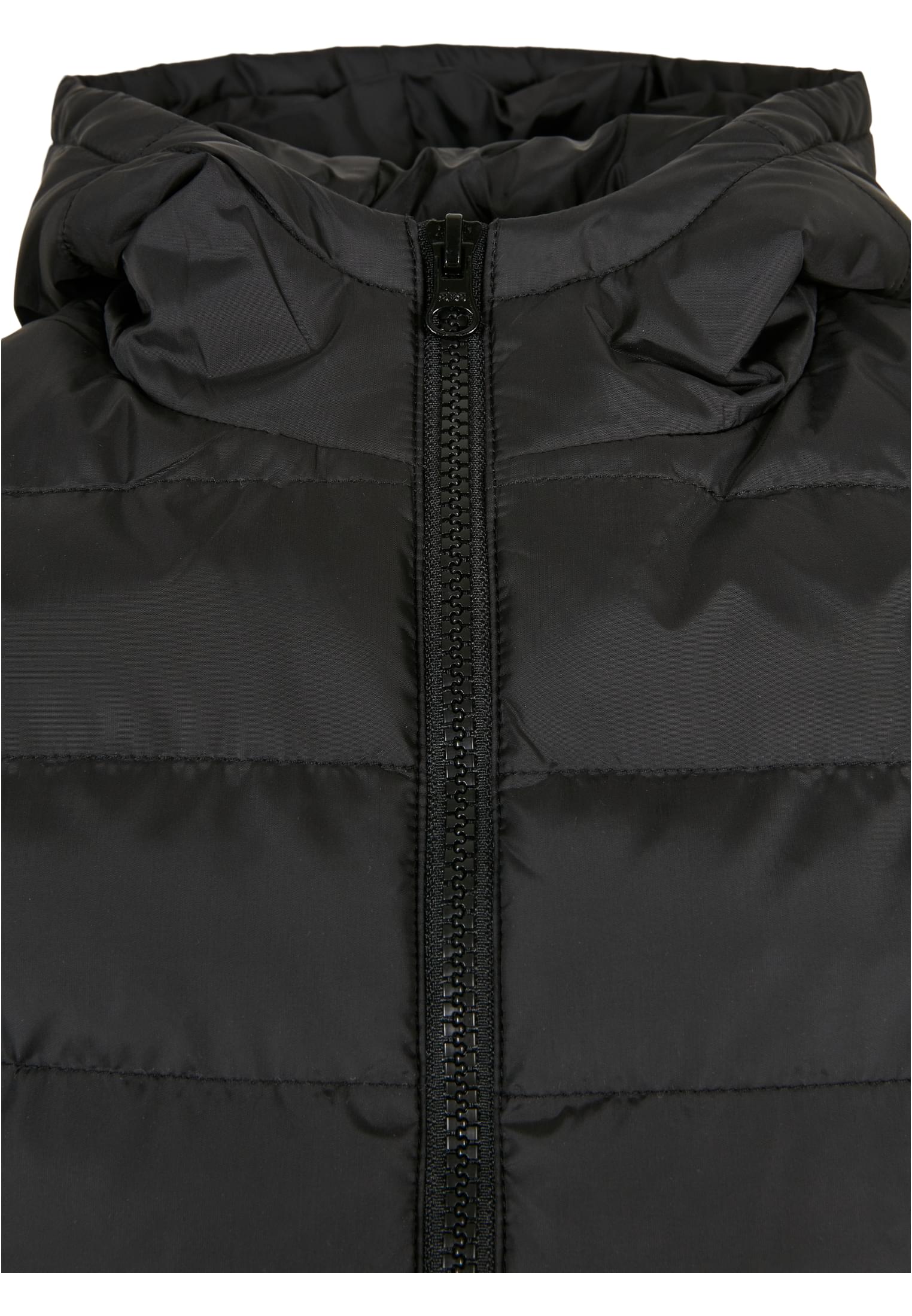 Παιδικό Γιλέκο Small Bubble Hooded Urban Classics Kids Uck510 Black Outlet παιδικά Simple Wear