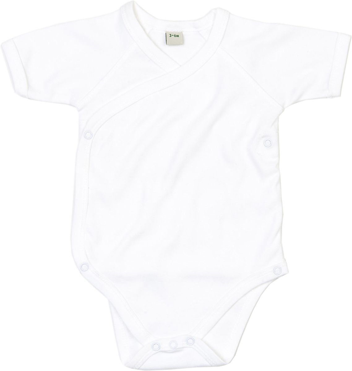Βρεφικό Κιμονό Φορμάκι BZ05 BabyBugz Organic TLC White