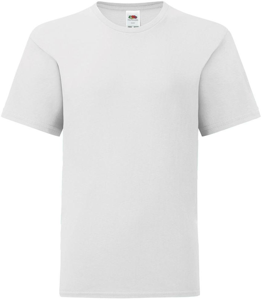 Παιδικό T-Shirt 61-023-0 Fruit of the Loom Iconic White