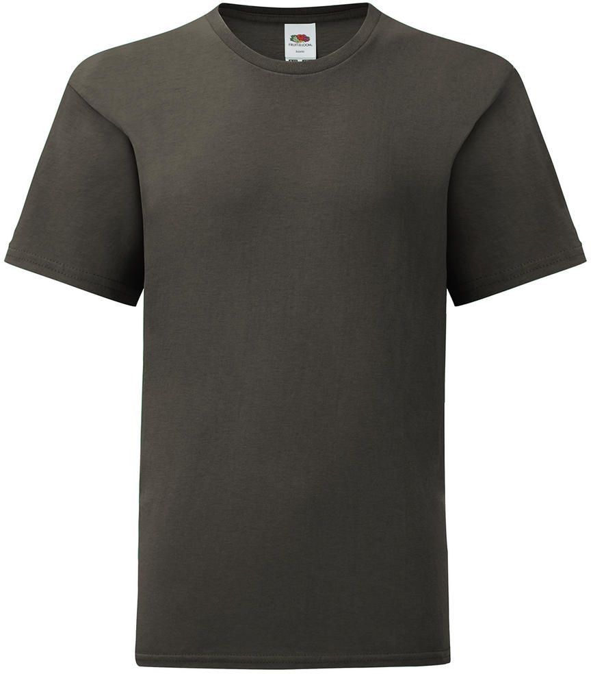 Παιδικό T-Shirt 61-023-0 Fruit of the Loom Iconic Light Graphite