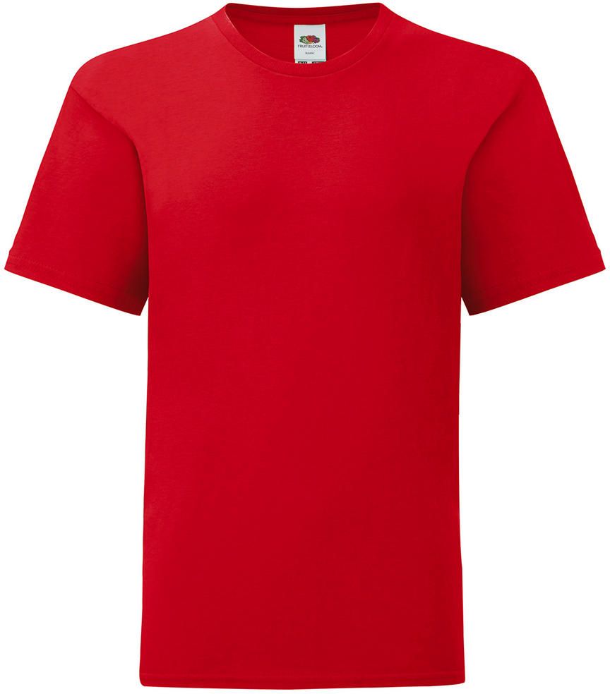 Παιδικό T-Shirt 61-023-0 Fruit of the Loom Iconic Red