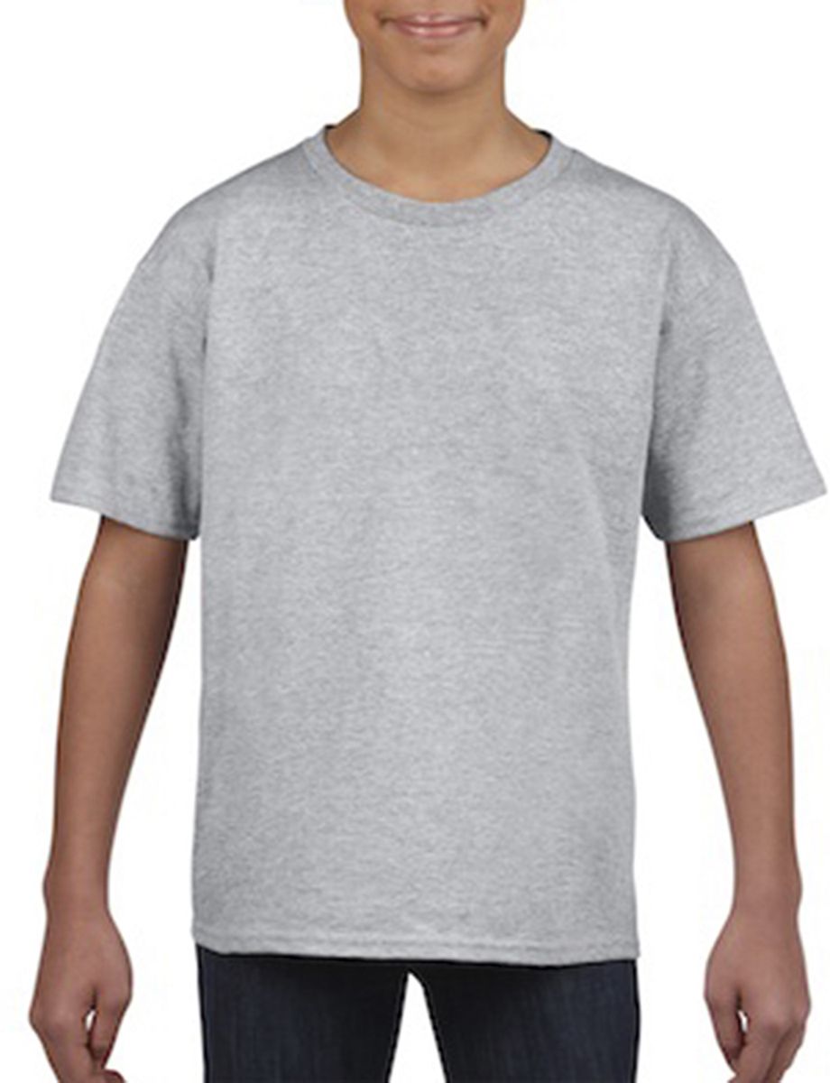Παιδικό T-Shirt 64000B Gildan Ring Spun Sport Grey