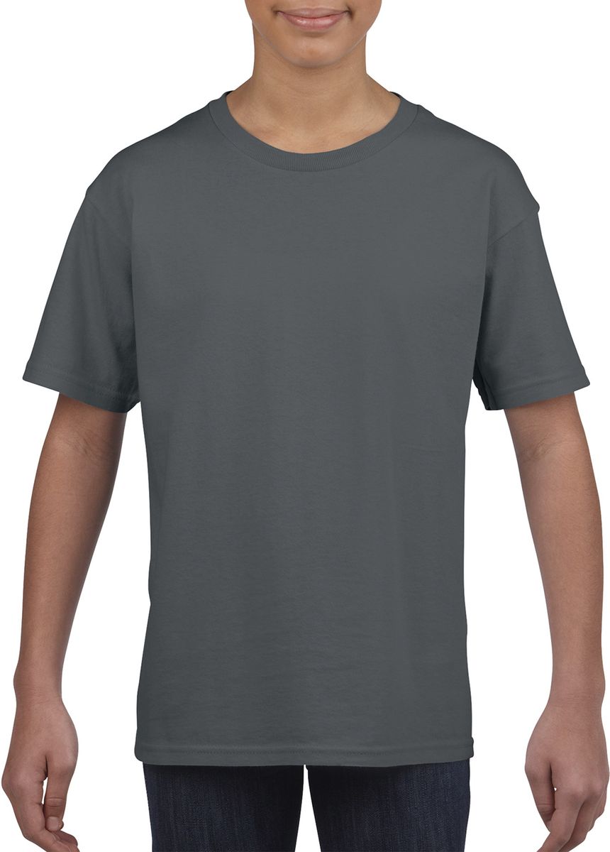 Παιδικό T-Shirt 64000B Gildan Ring Spun Charcoal