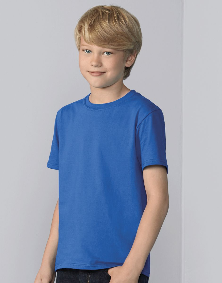 Παιδικό T-Shirt 64000B Gildan Ring Spun Royal