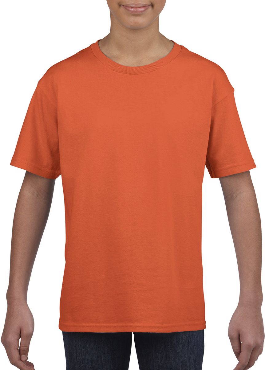 Παιδικό T-Shirt 64000B Gildan Ring Spun Πορτοκαλί