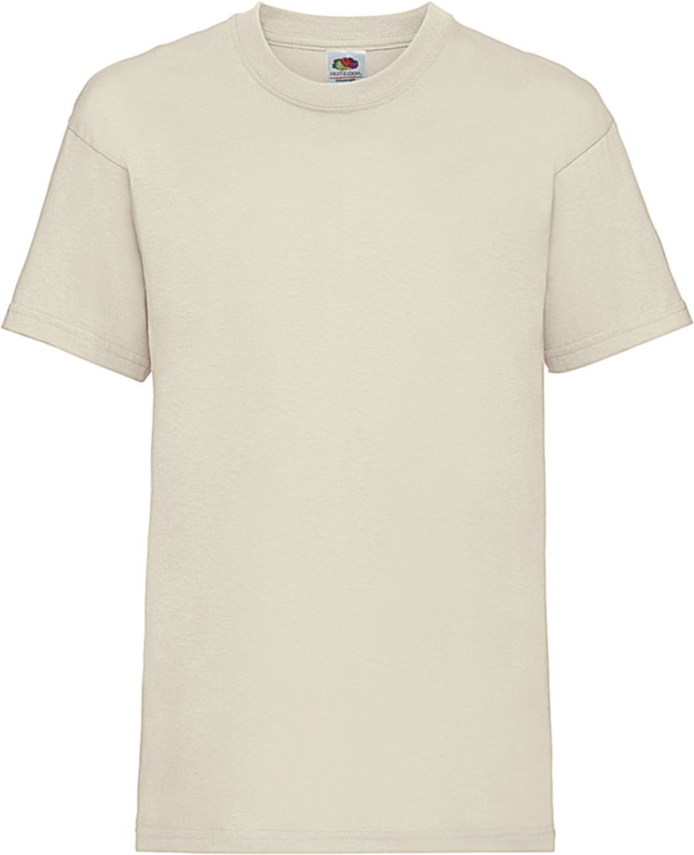 Παιδικό T-Shirt 61-033-0 Fruit of the Loom Value Weight Natural
