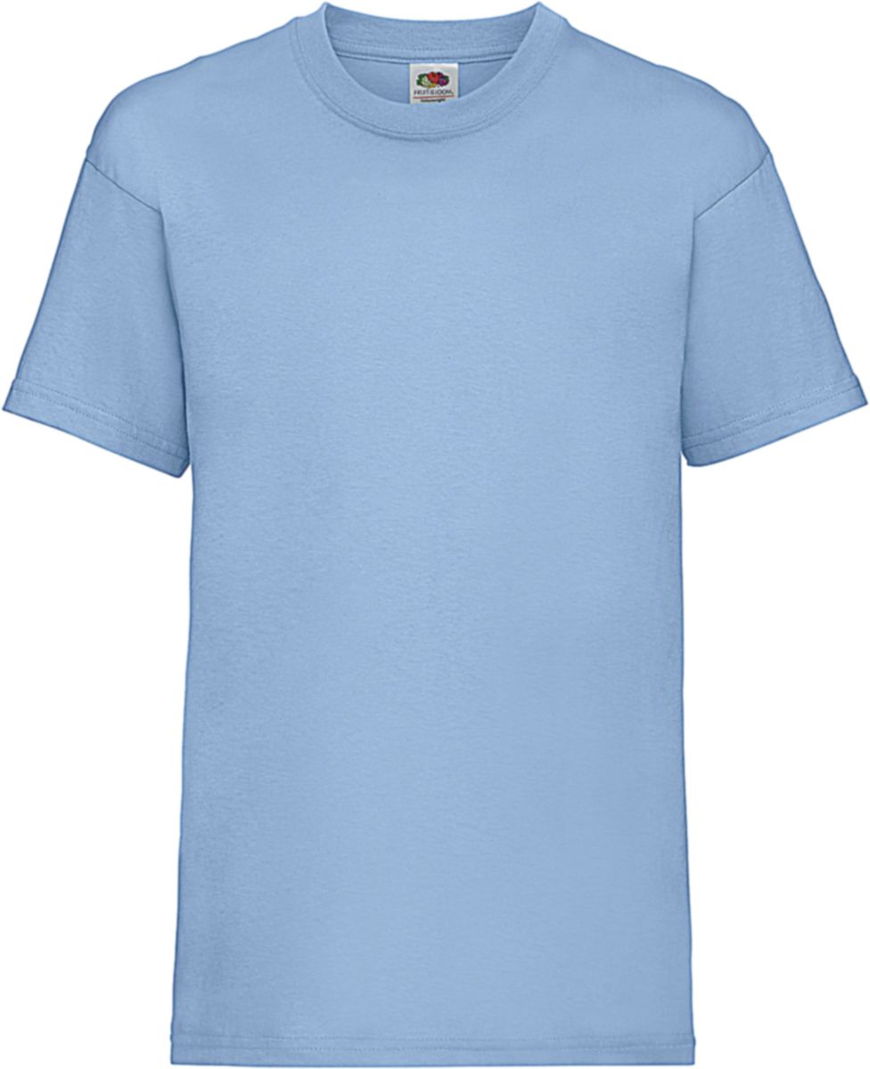 Παιδικό T-Shirt 61-033-0 Fruit of the Loom Value Weight Sky Blue