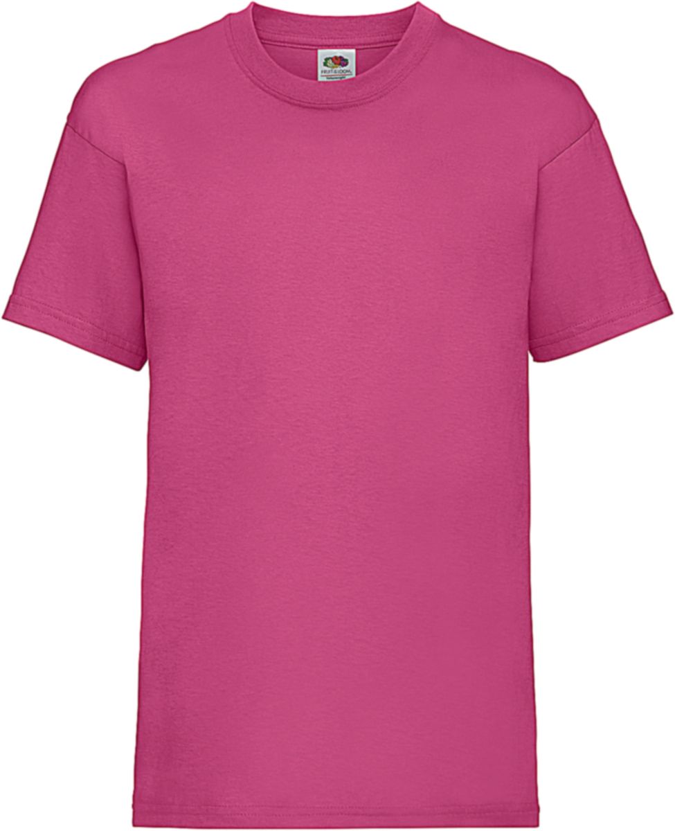 Παιδικό T-Shirt 61-033-0 Fruit of the Loom Value Weight Fuchsia