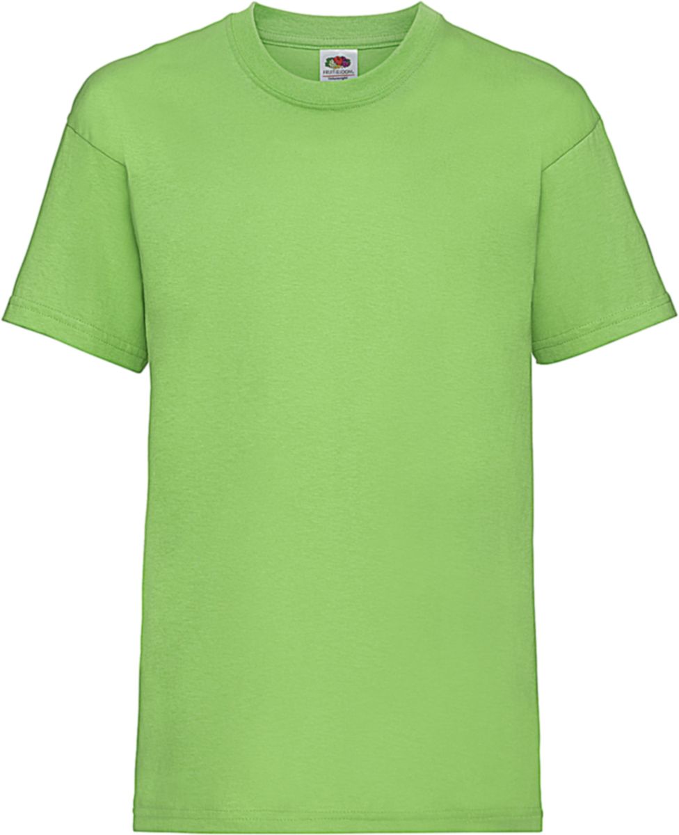 Παιδικό T-Shirt 61-033-0 Fruit of the Loom Value Weight Lime Green